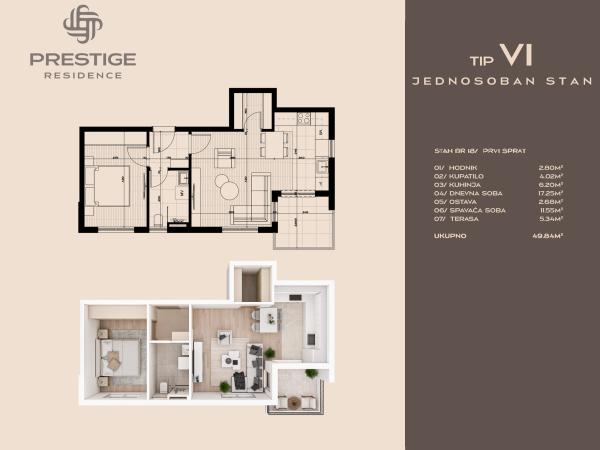 Prestige Residence - B -- stan 18