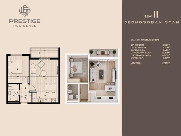 Prestige Residence - B -- stan 19
