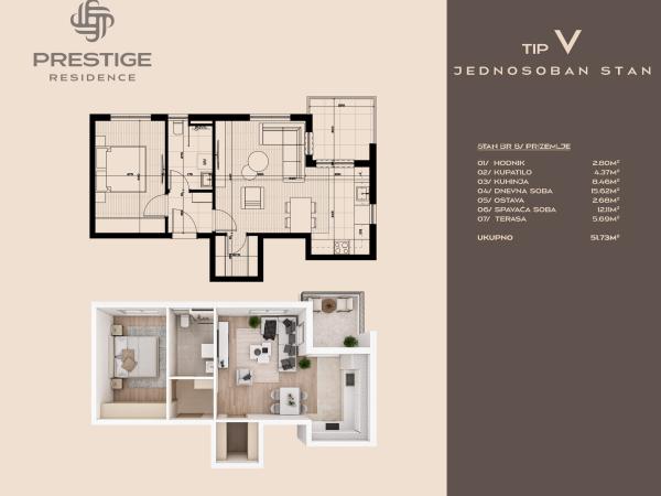 Prestige Residence - B -- stan 08