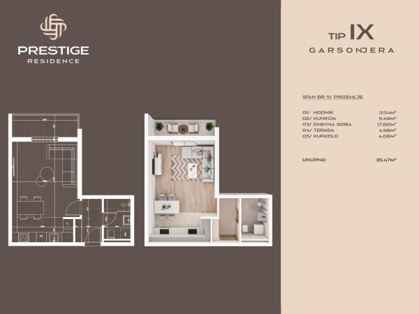 Prestige Residence - A -- stan 5