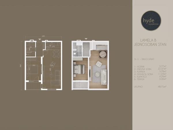 Hyde Residence - lamela B -- stan 11